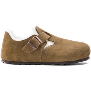 London Lammfell Veloursleder-Birkenstock Fashion