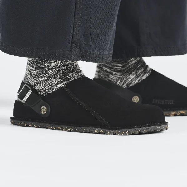 Lutry Premium Suede Veloursleder-Birkenstock Discount
