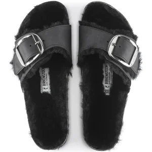 Madrid Big Buckle Lammfell Naturleder Geölt-Birkenstock Shop