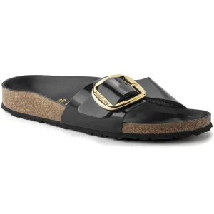Madrid Big Buckle Naturleder Lack-Birkenstock Store