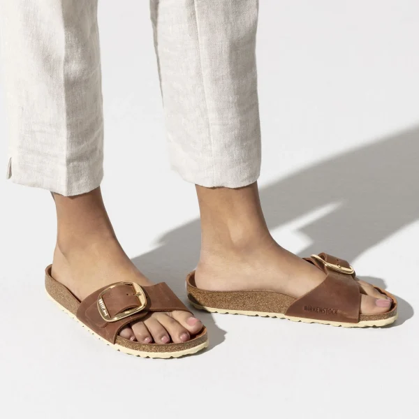 Madrid Big Buckle Naturleder Geölt-Birkenstock Best
