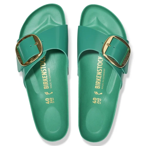 Madrid Big Buckle Naturleder Lack-Birkenstock Best Sale