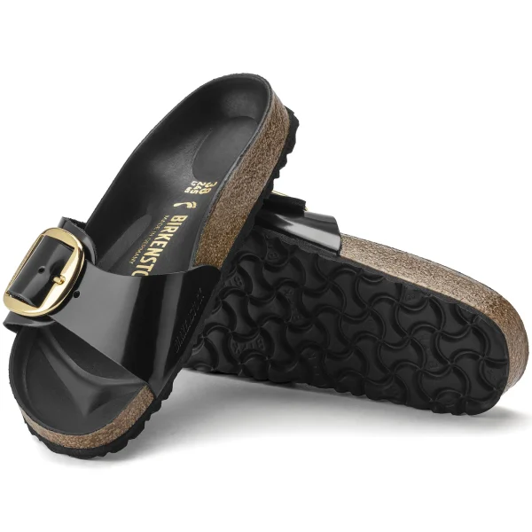 Madrid Big Buckle Naturleder Lack-Birkenstock Store