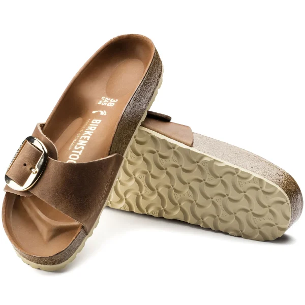 Madrid Big Buckle Naturleder Geölt-Birkenstock Best