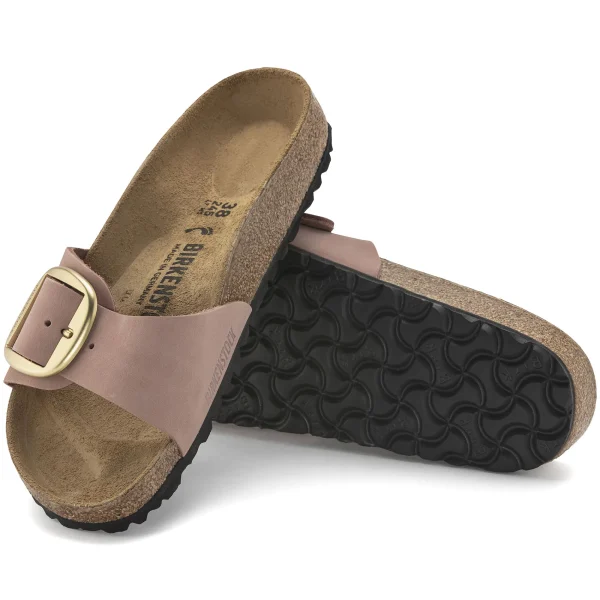 Madrid Big Buckle Naturleder Nubuk-Birkenstock Flash Sale