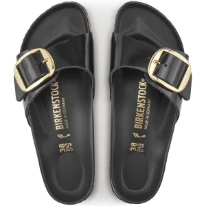 Madrid Big Buckle Naturleder Lack-Birkenstock Store