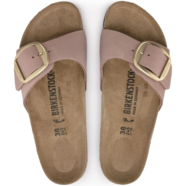 Madrid Big Buckle Naturleder Nubuk-Birkenstock Flash Sale