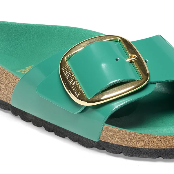 Madrid Big Buckle Naturleder Lack-Birkenstock Best Sale
