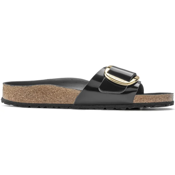 Madrid Big Buckle Naturleder Lack-Birkenstock Store