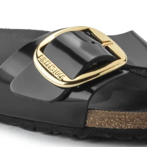 Madrid Big Buckle Naturleder Lack-Birkenstock Store