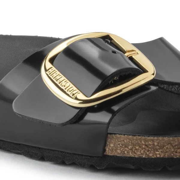 Madrid Big Buckle Naturleder Lack-Birkenstock Store