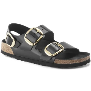 Milano Big Buckle Naturleder Lack-Birkenstock Store