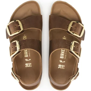 Milano Big Buckle Naturleder Geölt-Birkenstock Cheap