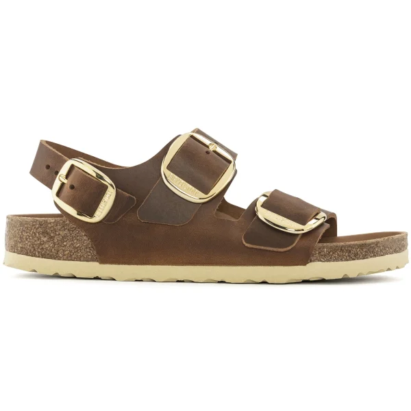 Milano Big Buckle Naturleder Geölt-Birkenstock Cheap
