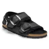 Milano Big Buckle Shearling Naturleder Geölt-Birkenstock Best Sale