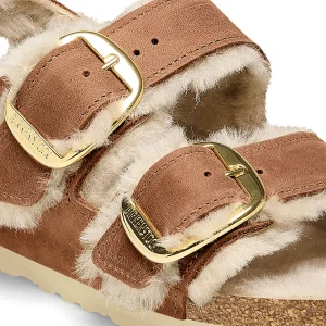 Milano Big Buckle Shearling Naturleder Geölt-Birkenstock New