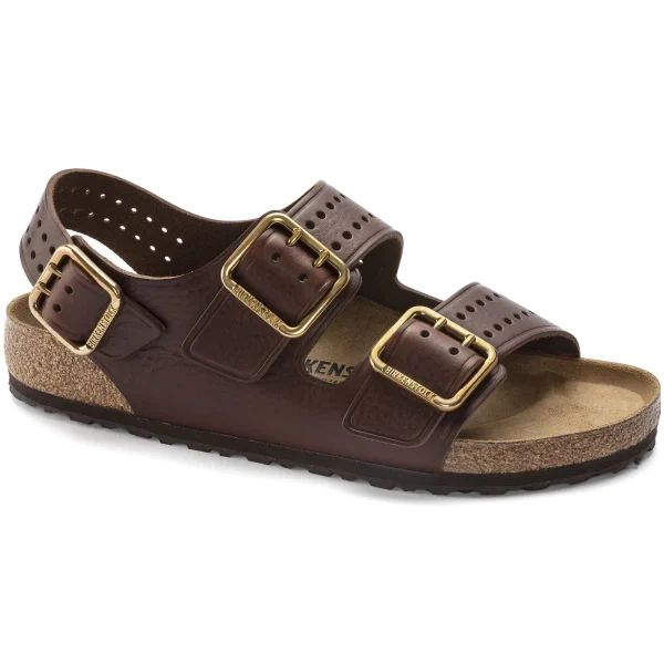 Milano Bold Naturleder-Birkenstock Cheap