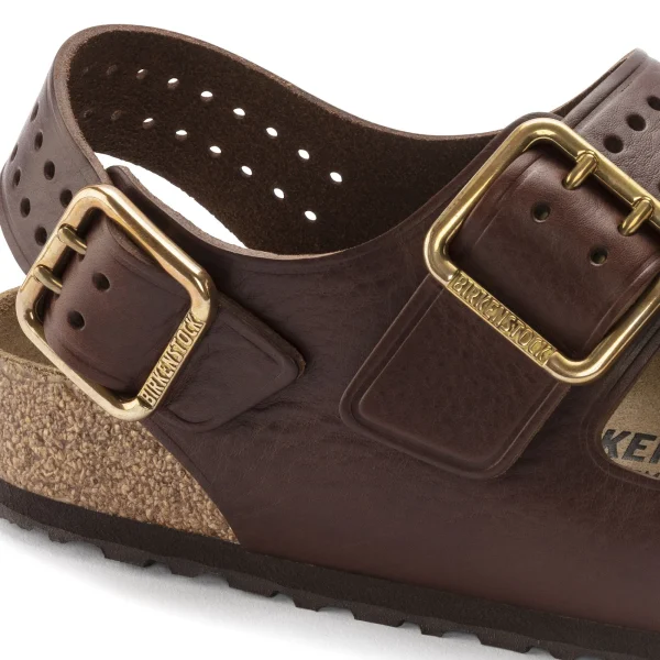 Milano Bold Naturleder-Birkenstock Cheap