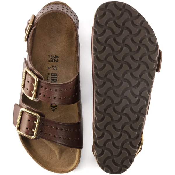 Milano Bold Naturleder-Birkenstock Cheap