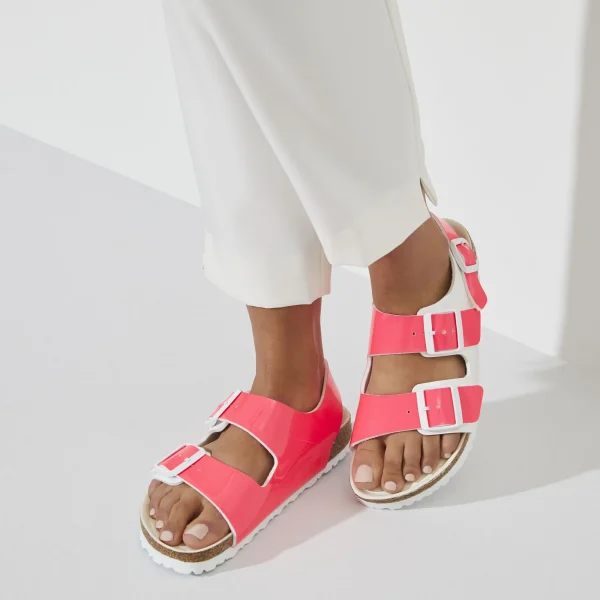 Milano BS Birko-Flor Lack-Birkenstock Flash Sale