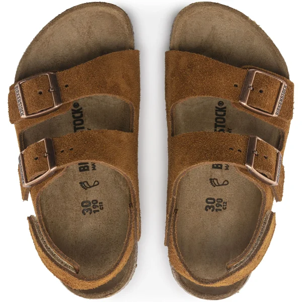 Milano HL Suede Kids Veloursleder-Birkenstock Outlet