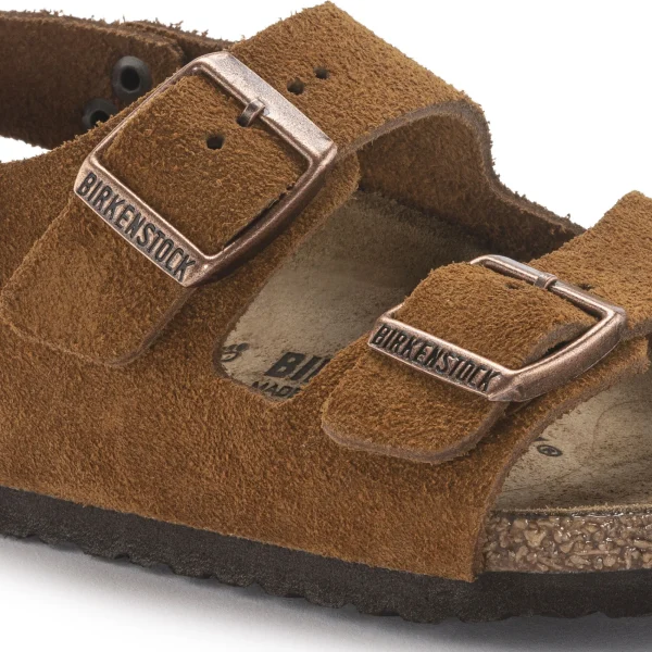 Milano HL Suede Kids Veloursleder-Birkenstock Outlet
