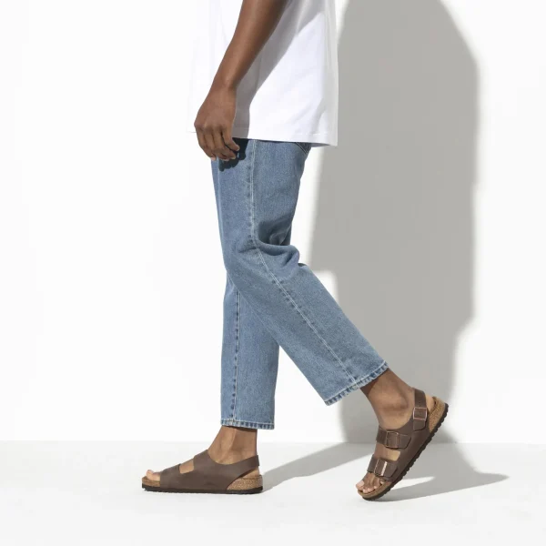 Milano Naturleder Geölt-Birkenstock Hot