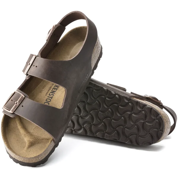 Milano Naturleder Geölt-Birkenstock Hot