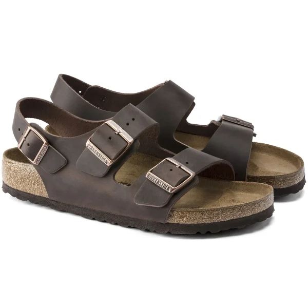 Milano Naturleder Geölt-Birkenstock Hot