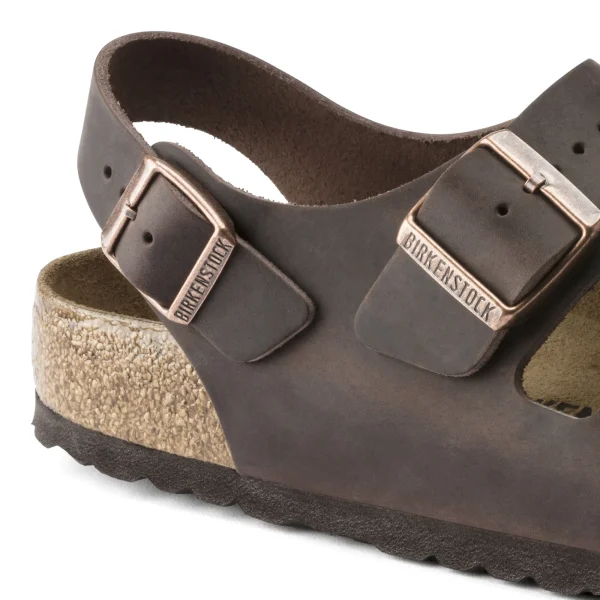 Milano Naturleder Geölt-Birkenstock Hot