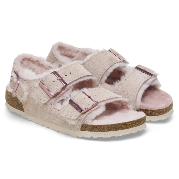 Milano Suede Shearling Veloursleder/Lammfell-Birkenstock Fashion