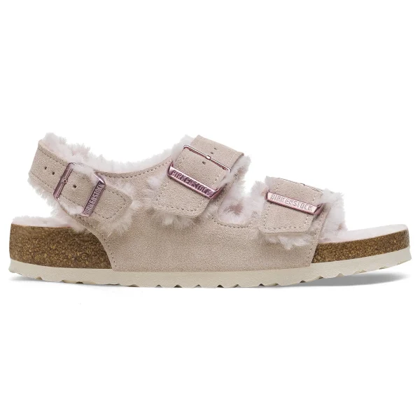 Milano Suede Shearling Veloursleder/Lammfell-Birkenstock Fashion