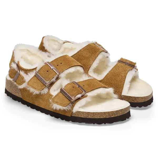 Milano Suede Shearling Veloursleder/Lammfell-Birkenstock Outlet