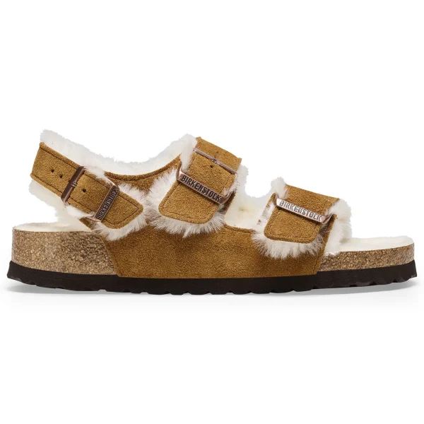 Milano Suede Shearling Veloursleder/Lammfell-Birkenstock Outlet