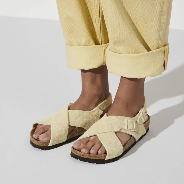 Tulum Weichbettung Veloursleder-Birkenstock Sale