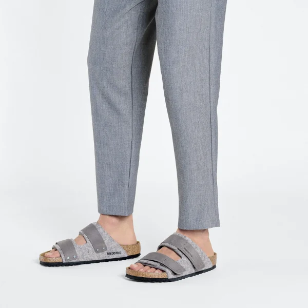 Uji Naturleder/Wollfilz-Birkenstock Fashion