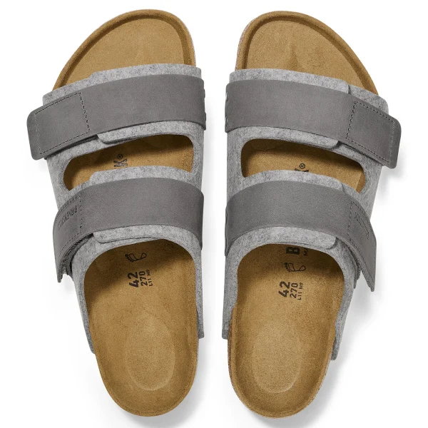 Uji Naturleder/Wollfilz-Birkenstock Fashion