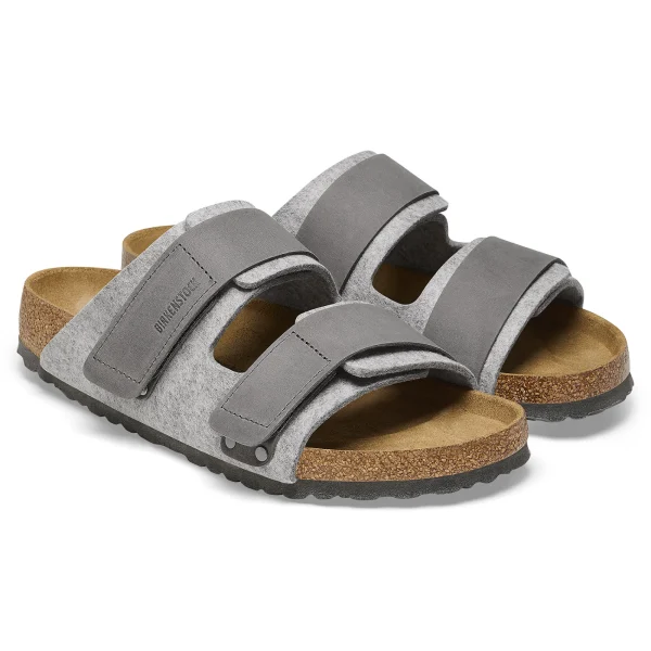 Uji Naturleder/Wollfilz-Birkenstock Fashion