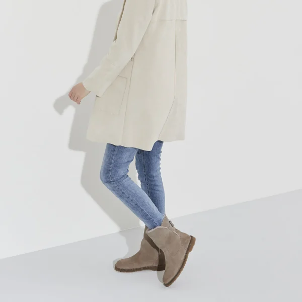 Uppsala Lammfell Veloursleder-Birkenstock Store