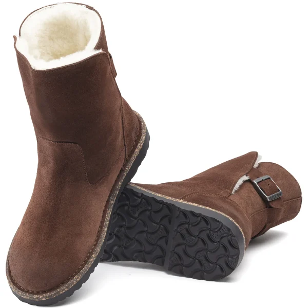 Uppsala Lammfell Veloursleder-Birkenstock Best