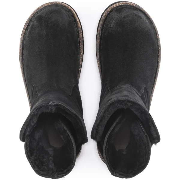 Uppsala Lammfell Veloursleder-Birkenstock Hot