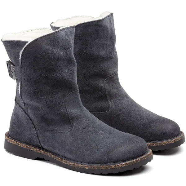 Uppsala Lammfell Veloursleder-Birkenstock Discount