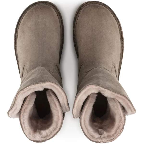 Uppsala Lammfell Veloursleder-Birkenstock Store