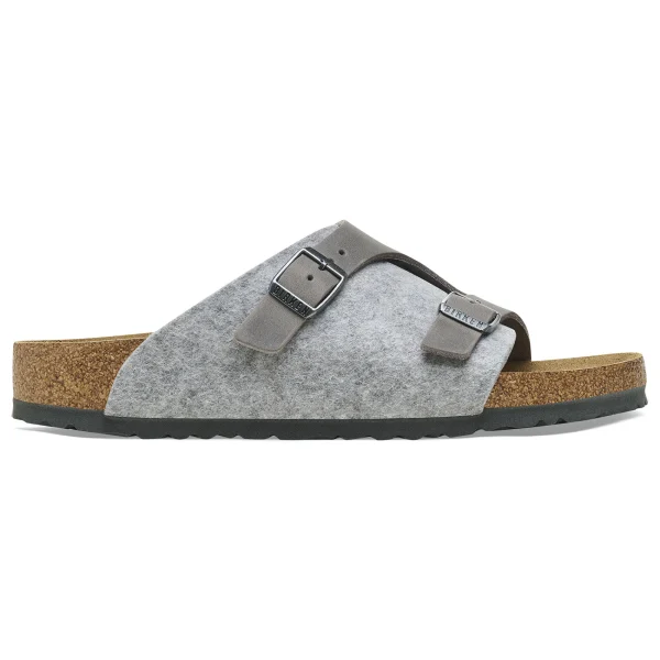 Zürich Naturleder/Textil/Filz-Birkenstock Flash Sale